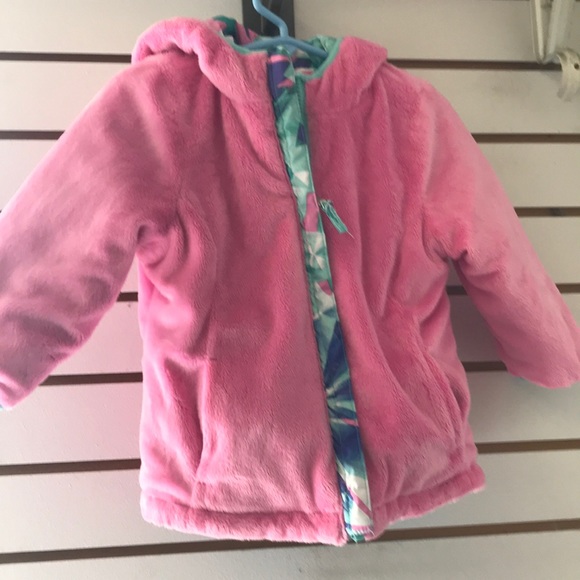 Free Country Jackets & Coats Free Country Toddler Girls Two Sided